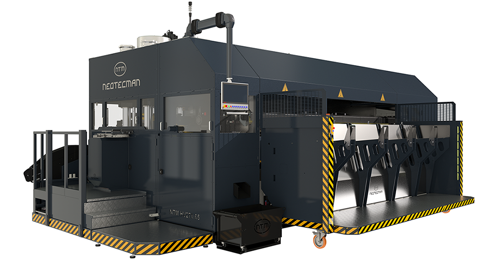 NEOTECMAN尼特曼 HV270.65液压卧式红冲机：高效无飞边锻造2英寸闸阀的革新方案